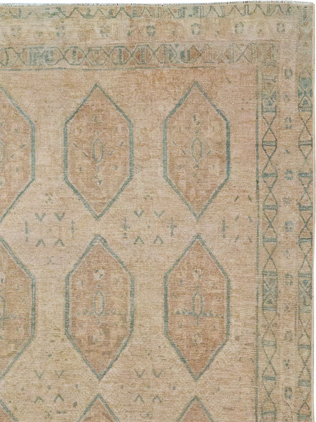 Vintage Persian Afshar Accent Rug, No.32026 - Gsblank