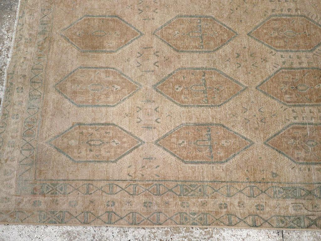 Vintage Persian Afshar Accent Rug, No.32026 - Gsblank