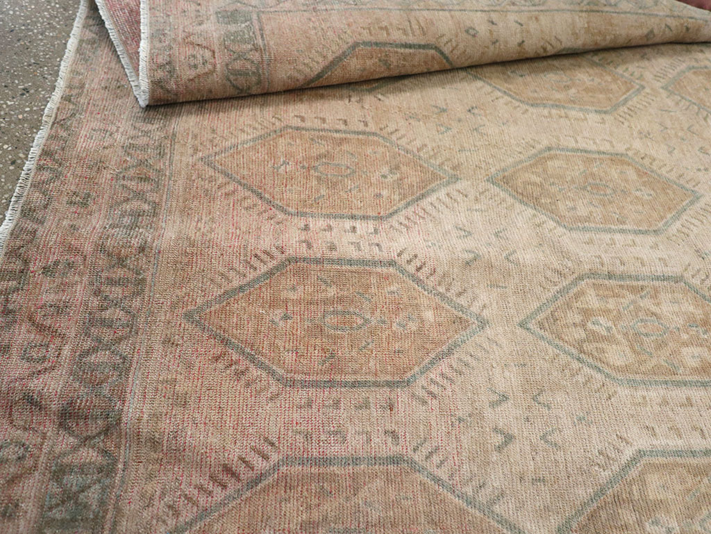 Vintage Persian Afshar Accent Rug, No.32026 - Gsblank