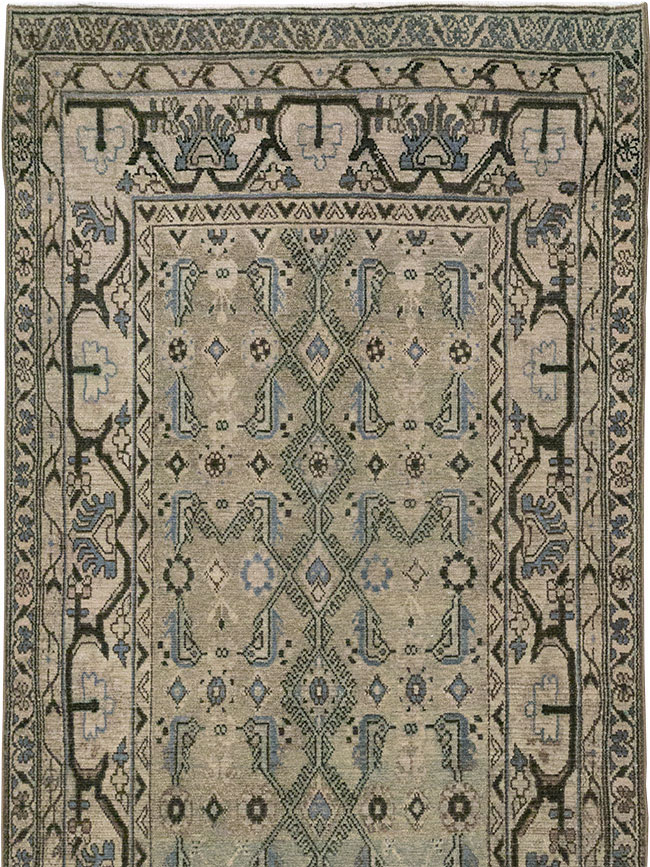Vintage Persian Malayer Runner, No.32027 - Gsblank