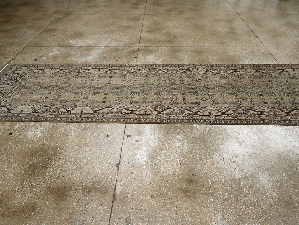 Vintage Persian Malayer Runner, No.32027 - Gsblank
