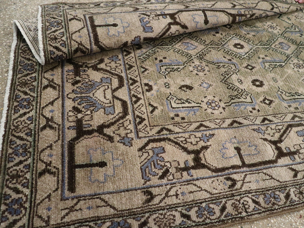 Vintage Persian Malayer Runner, No.32027 - Gsblank