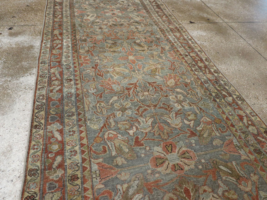 Antique Persian Malayer Runner, No.32028 - Gsblank