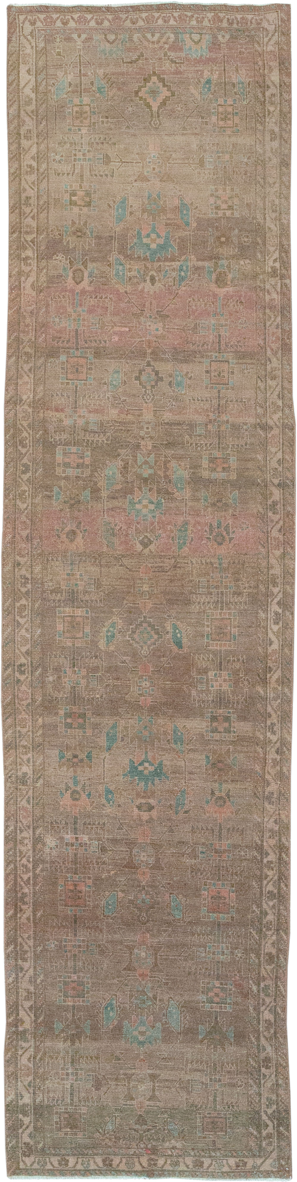 Vintage Persian Malayer Runner, No.32033 - Gsblank