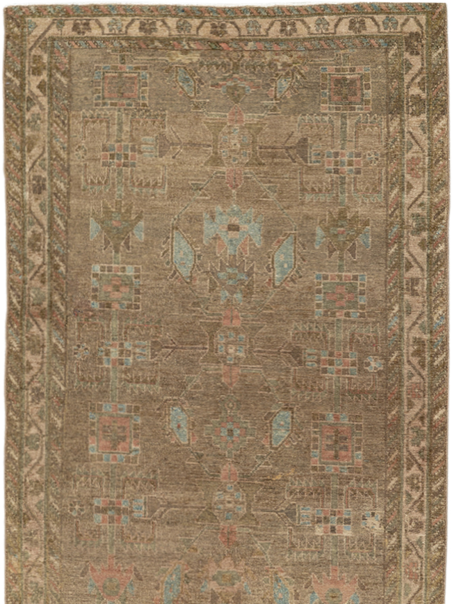Vintage Persian Malayer Runner, No.32033 - Gsblank