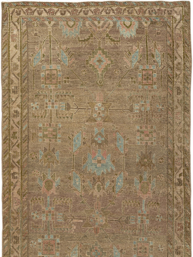 Vintage Persian Malayer Runner, No.32033 - Gsblank
