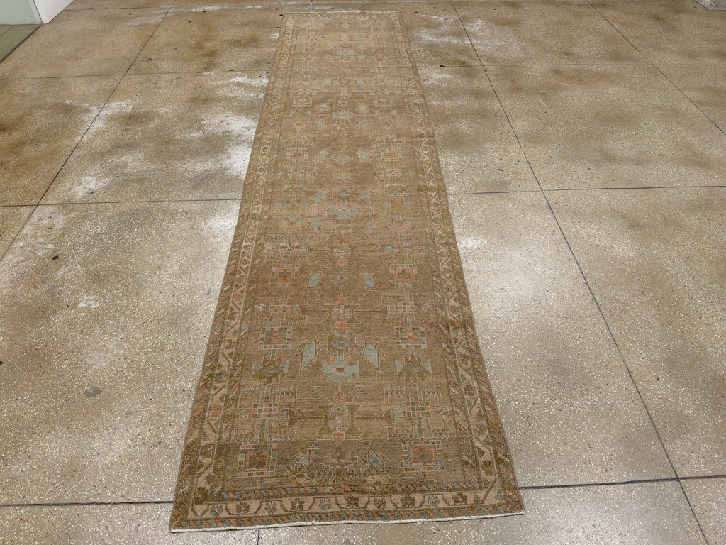 Vintage Persian Malayer Runner, No.32033 - Gsblank