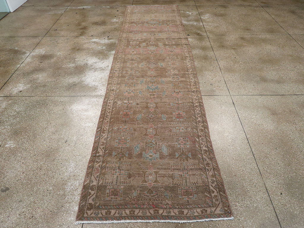 Vintage Persian Malayer Runner, No.32033 - Gsblank