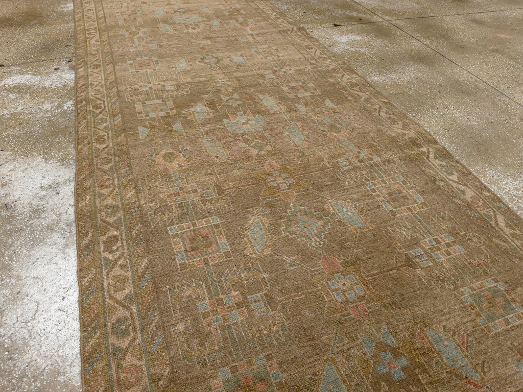 Vintage Persian Malayer Runner, No.32033 - Gsblank