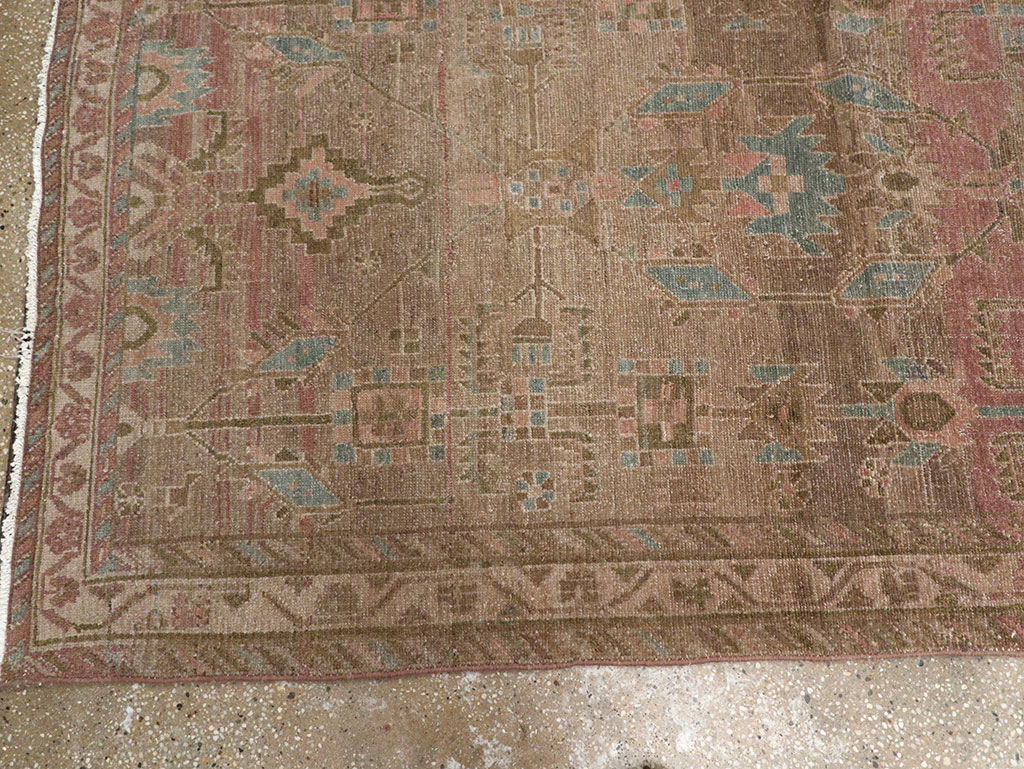 Vintage Persian Malayer Runner, No.32033 - Gsblank
