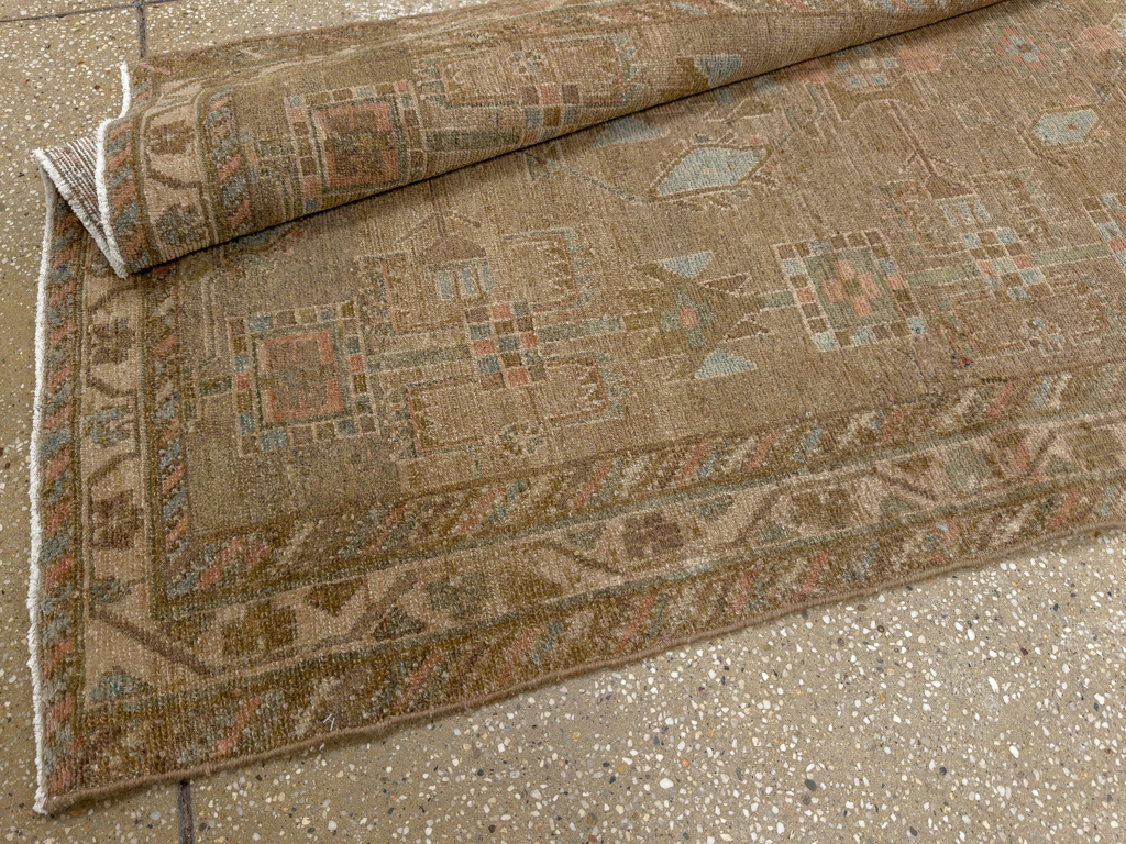 Vintage Persian Malayer Runner, No.32033 - Gsblank