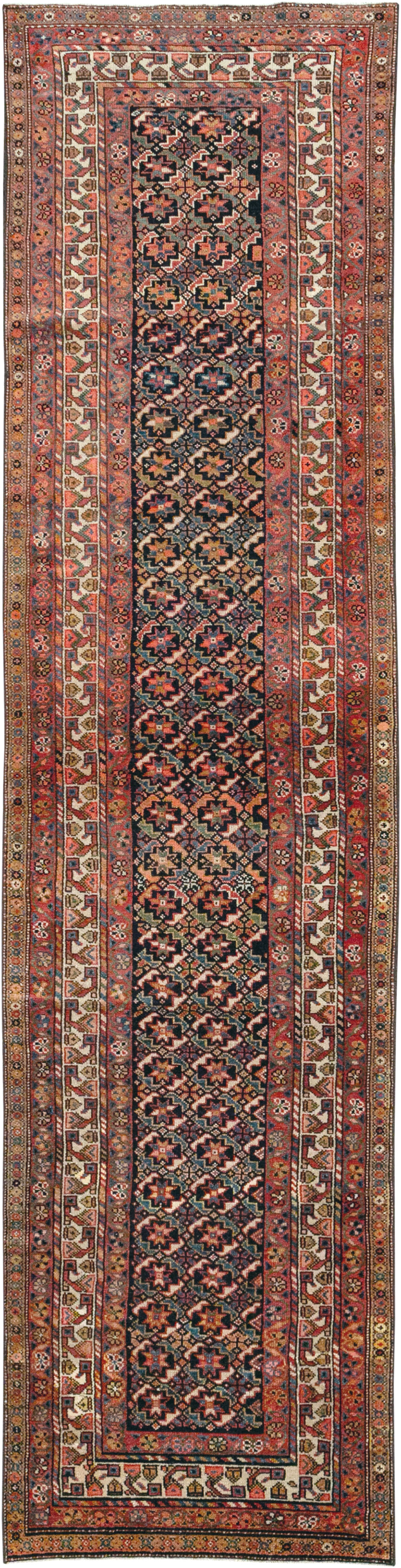 Antique Persian Kurd Runner, No.32034 - Gsblank