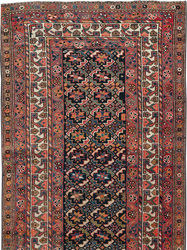 Antique Persian Kurd Runner, No.32034 - Gsblank