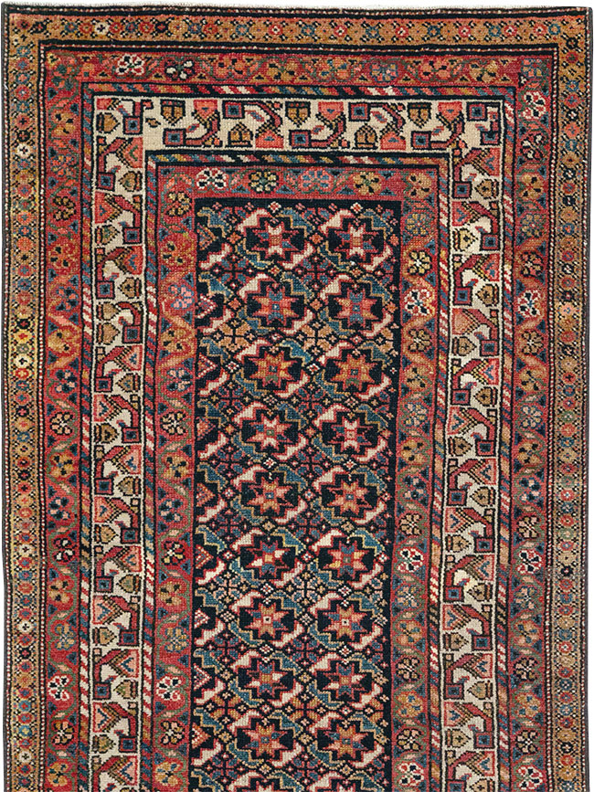 Antique Persian Kurd Runner, No.32034 - Gsblank
