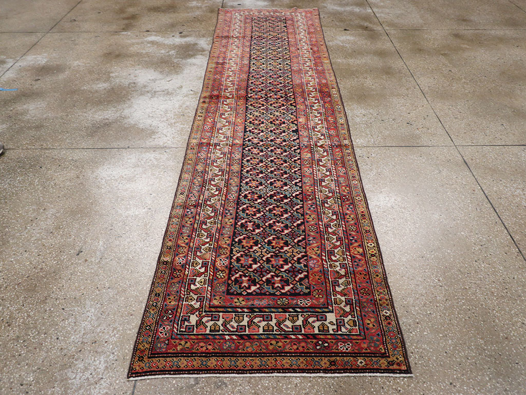 Antique Persian Kurd Runner, No.32034 - Gsblank