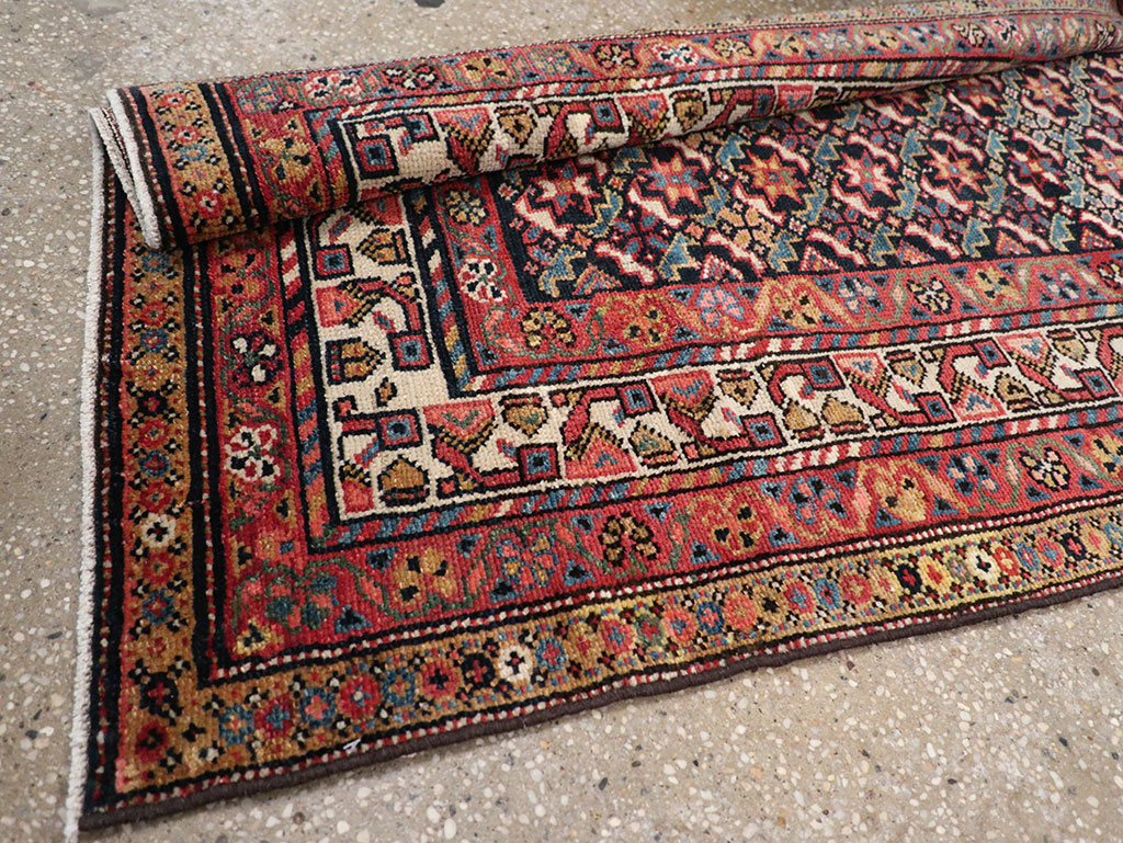 Antique Persian Kurd Runner, No.32034 - Gsblank