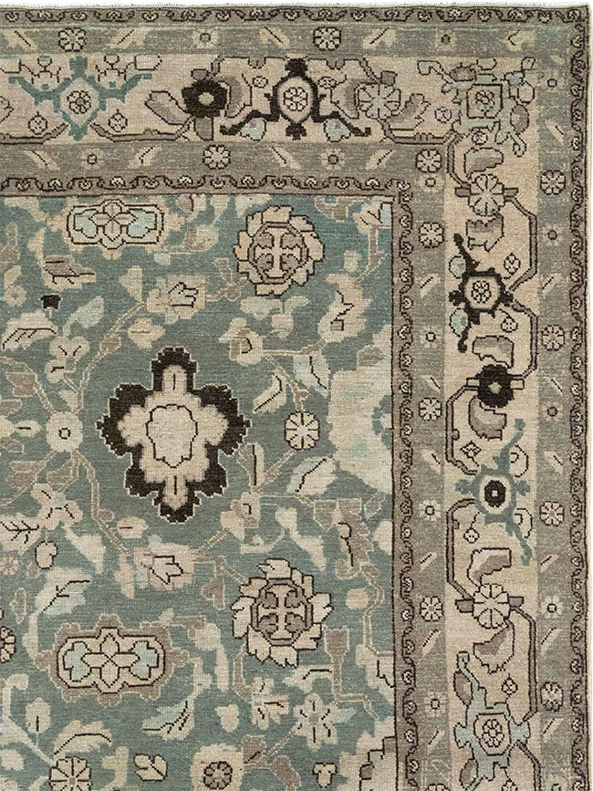 Vintage Persian Malayer Room Size Carpet, No.32040 - Gsblank