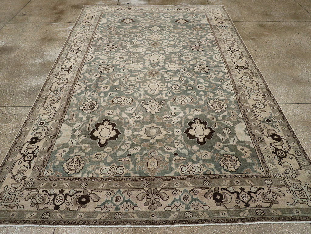 Vintage Persian Malayer Room Size Carpet, No.32040 - Gsblank