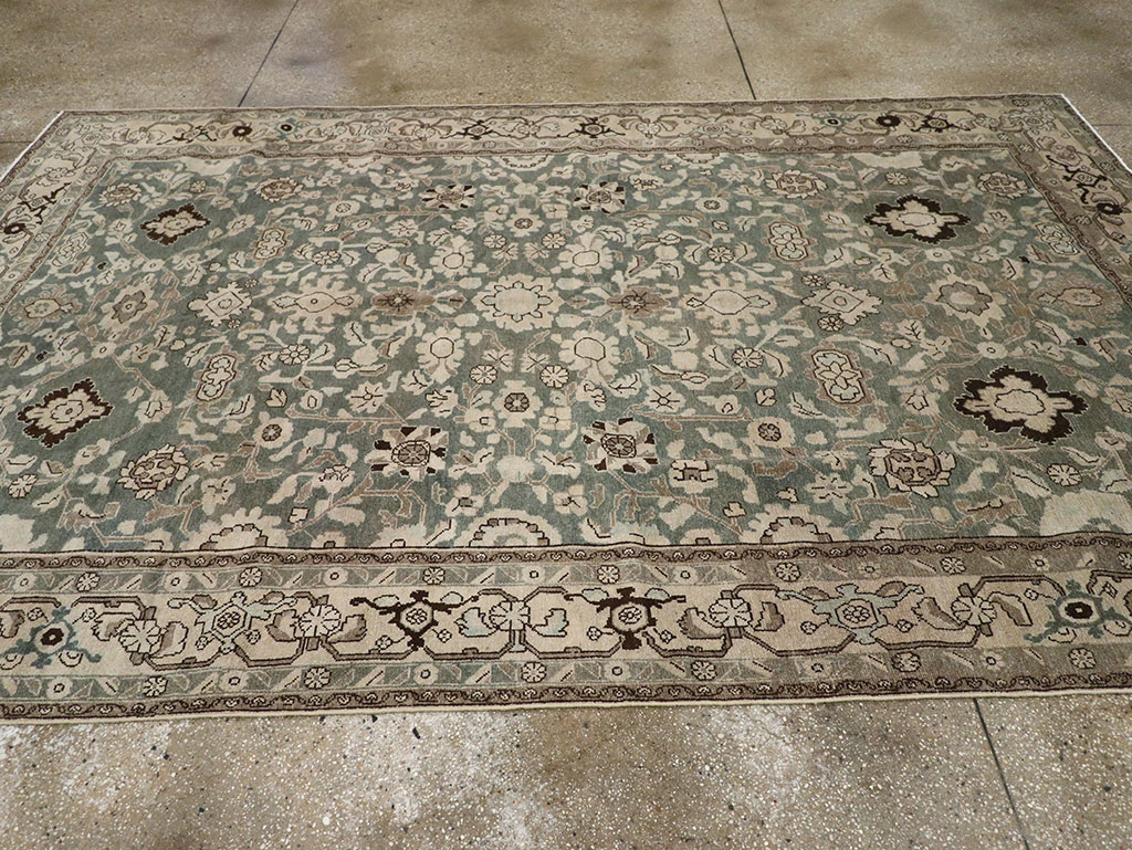 Vintage Persian Malayer Room Size Carpet, No.32040 - Gsblank
