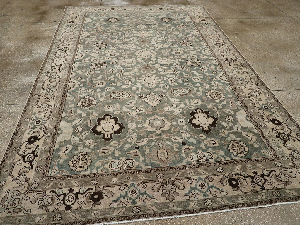Vintage Persian Malayer Room Size Carpet, No.32040 - Gsblank