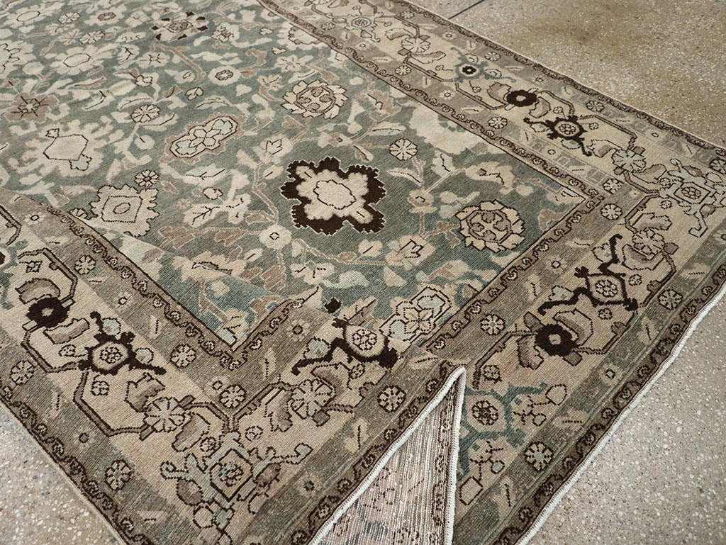 Vintage Persian Malayer Room Size Carpet, No.32040 - Gsblank