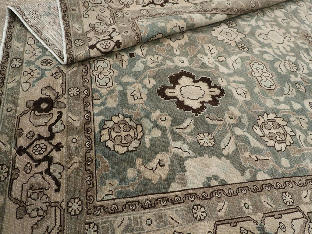 Vintage Persian Malayer Room Size Carpet, No.32040 - Gsblank