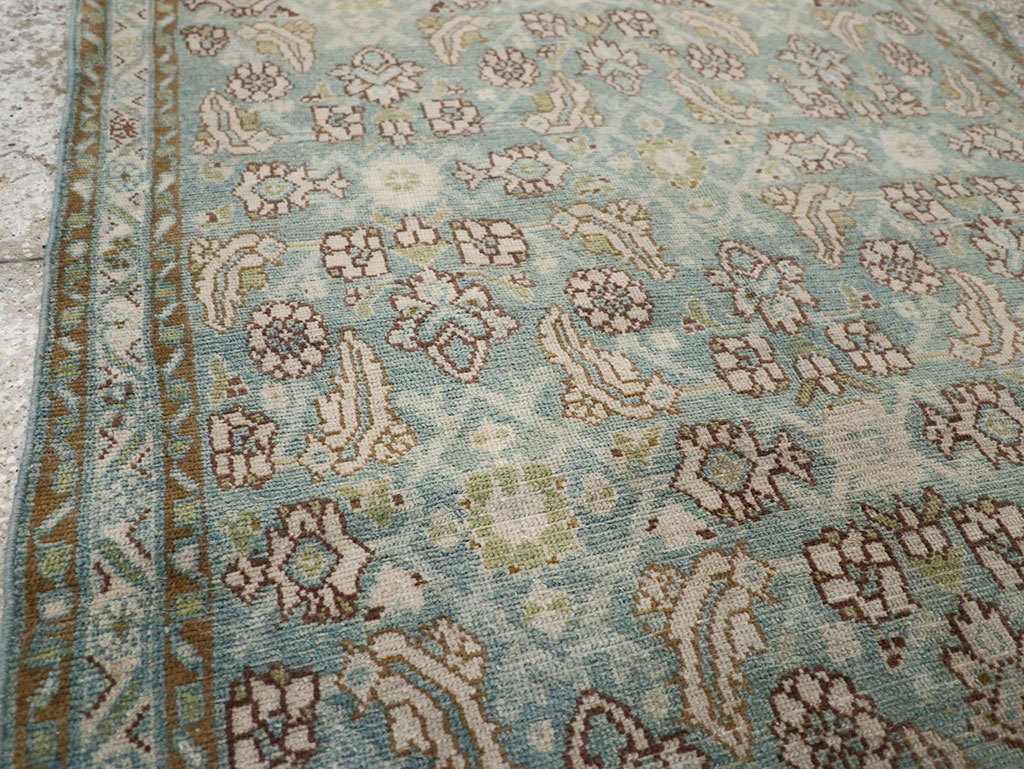 Antique Persian Malayer Throw Rug, No.32043 - Gsblank