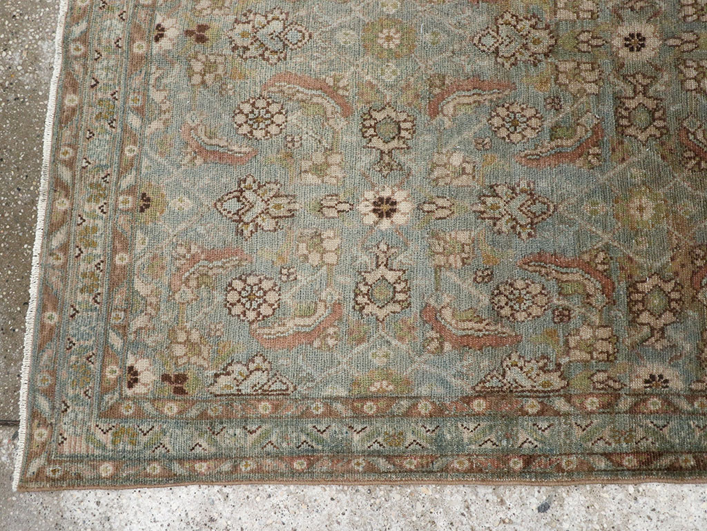 Vintage Persian Malayer Accent Rug, No.32044 - Gsblank