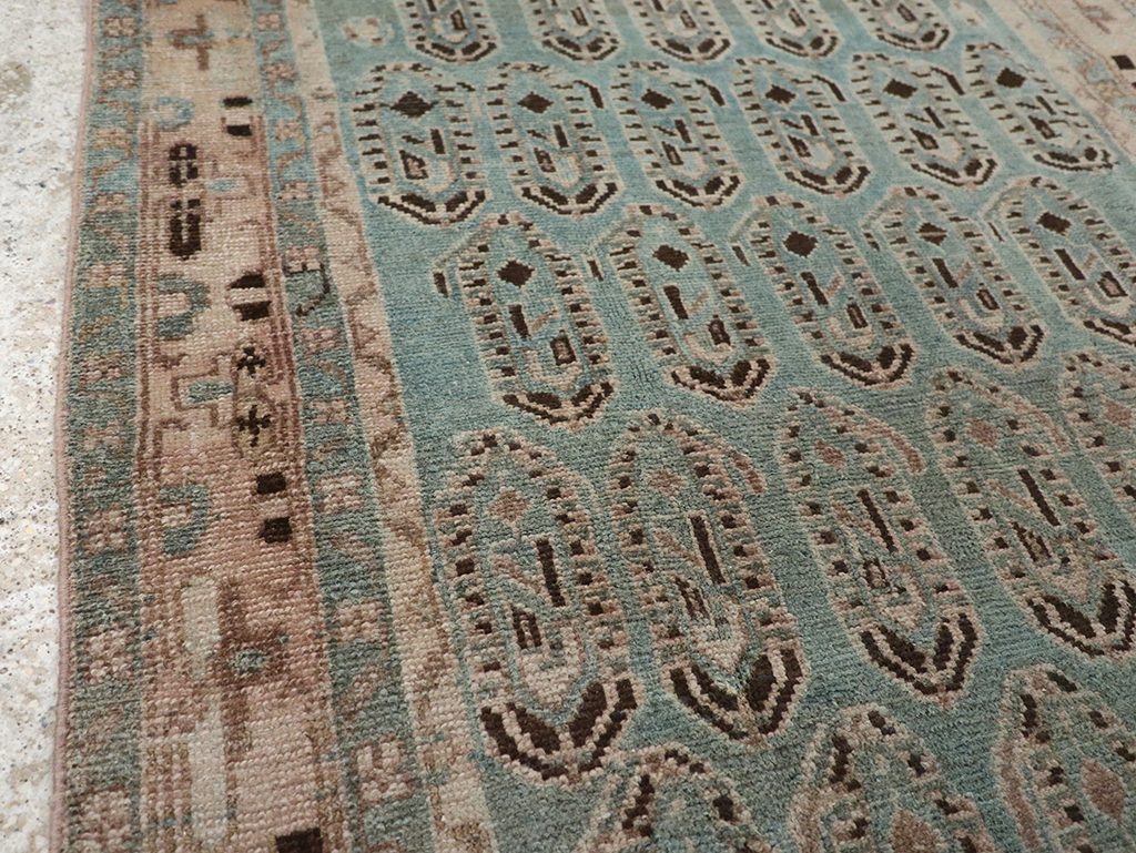 Vintage Persian Malayer Throw Rug, No.32051 - Gsblank