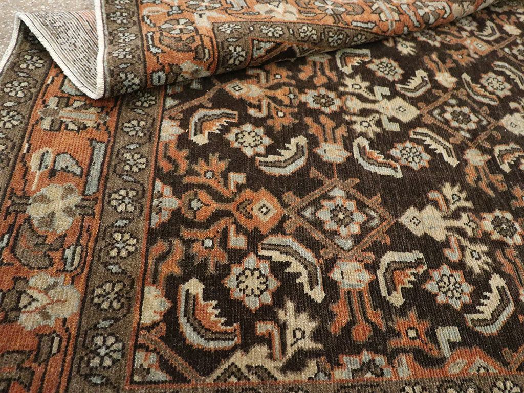 Antique Persian Malayer Accent Rug, No.32056 - Gsblank