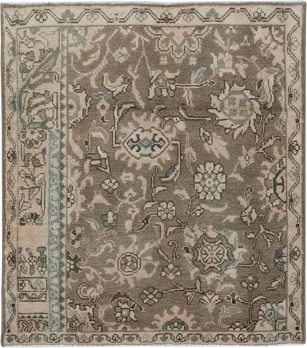 Vintage Persian Malayer Sampler Rug, No.32057 - Gsblank