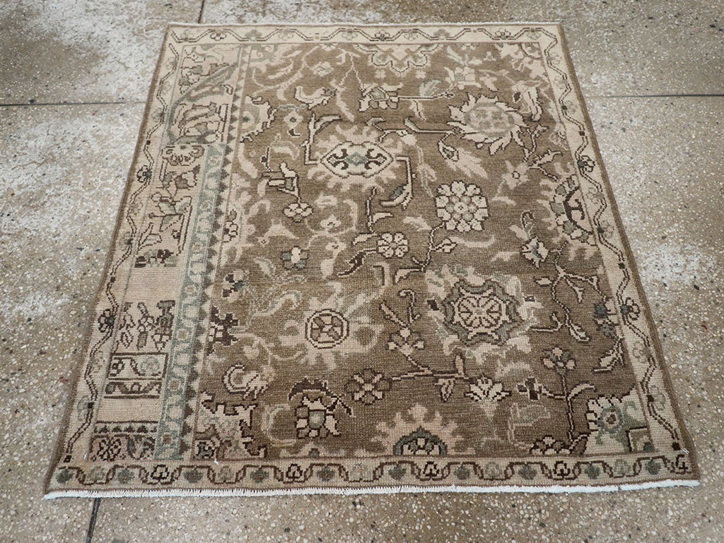 Vintage Persian Malayer Sampler Rug, No.32057 - Gsblank