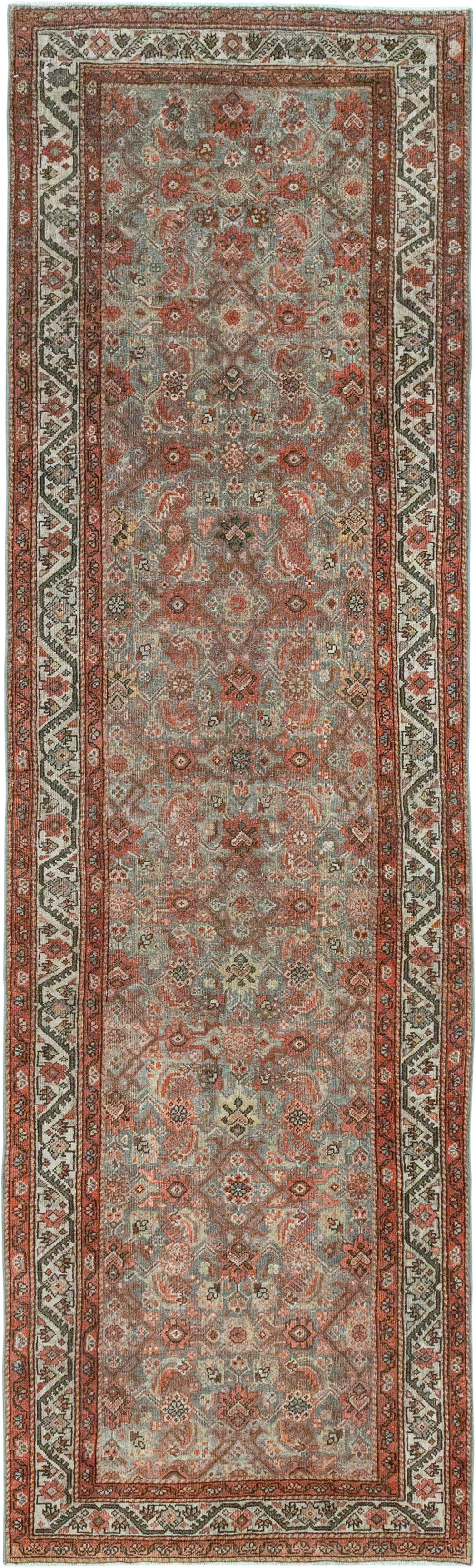 Antique Persian Malayer Runner, No.32058 - Gsblank