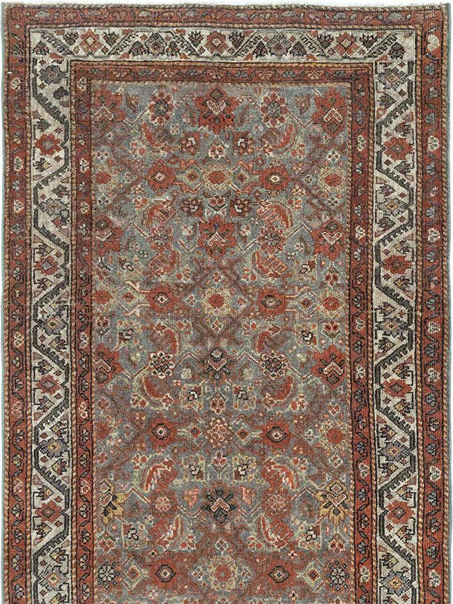 Antique Persian Malayer Runner, No.32058 - Gsblank