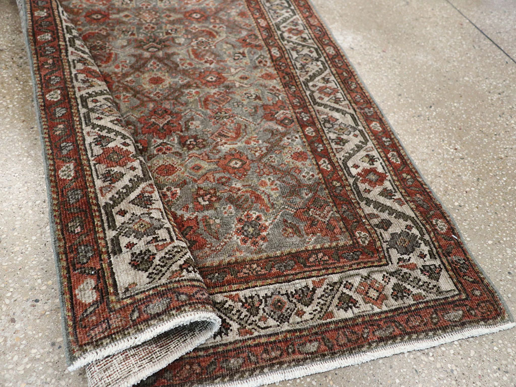 Antique Persian Malayer Runner, No.32058 - Gsblank
