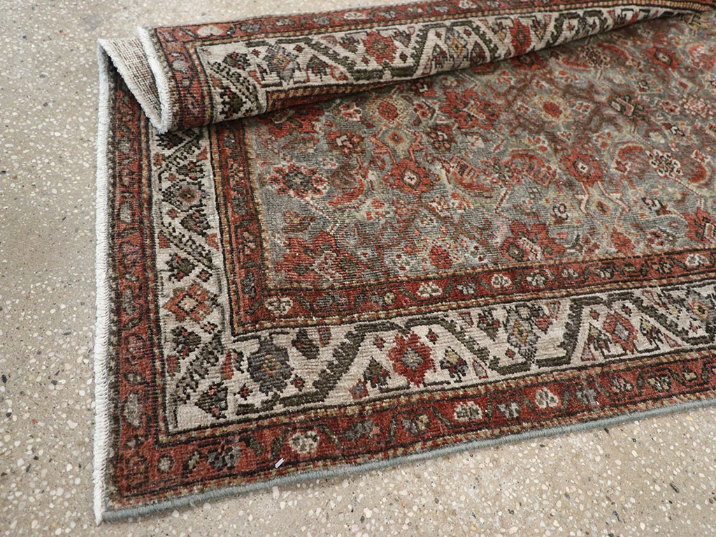 Antique Persian Malayer Runner, No.32058 - Gsblank