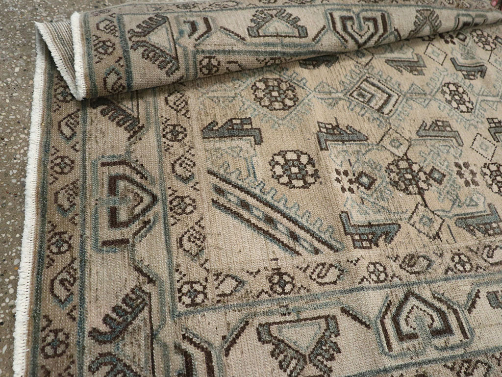 Vintage Persian Malayer Throw Rug (Pair: 1 of 2), No.32061 - Gsblank