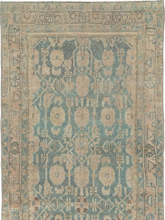 Antique Persian Malayer Long Runner, No.32062 - Gsblank