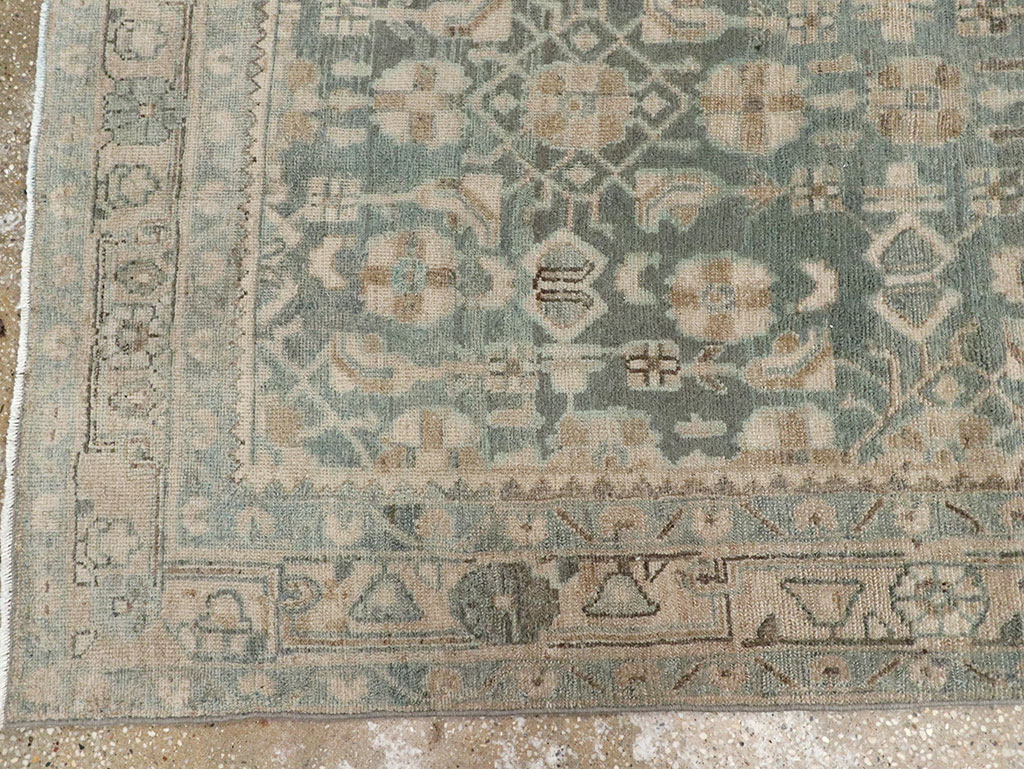 Antique Persian Malayer Long Runner, No.32062 - Gsblank