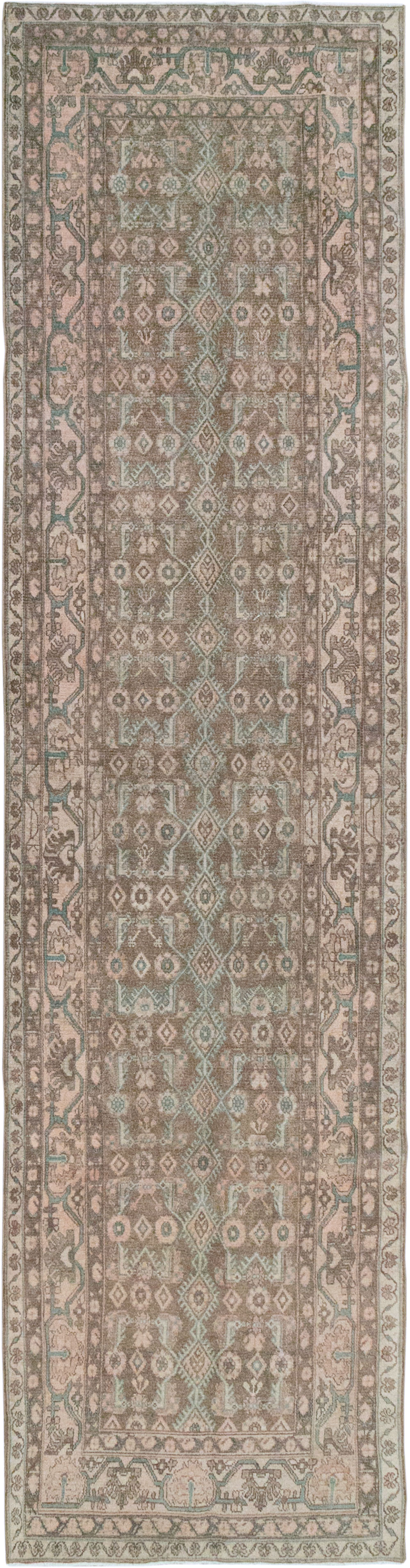 Vintage Persian Malayer Runner, No.32063 - Gsblank