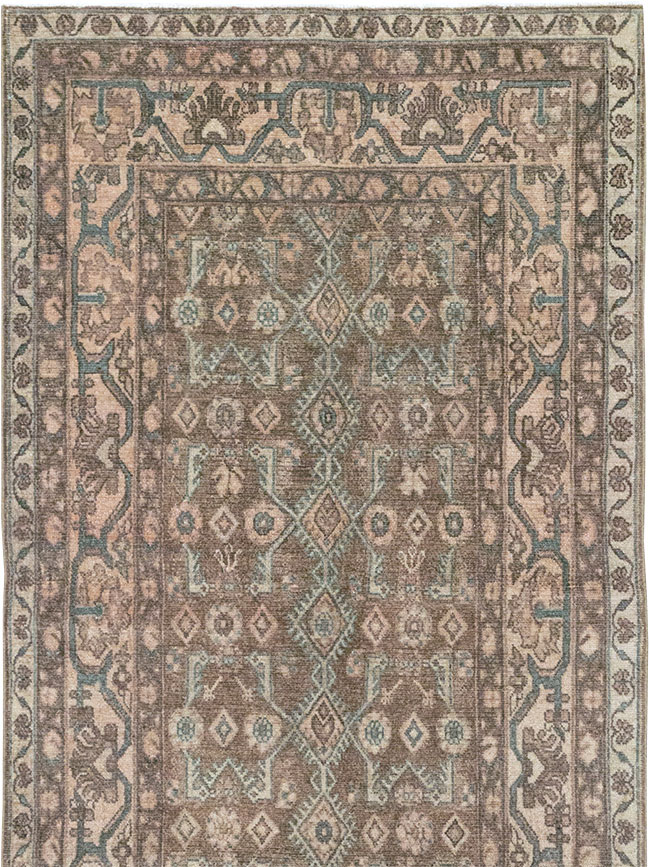Vintage Persian Malayer Runner, No.32063 - Gsblank