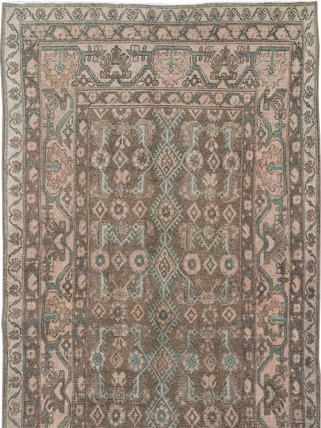 Vintage Persian Malayer Runner, No.32063 - Gsblank