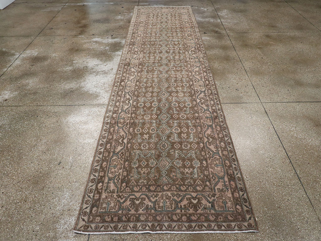Vintage Persian Malayer Runner, No.32063 - Gsblank