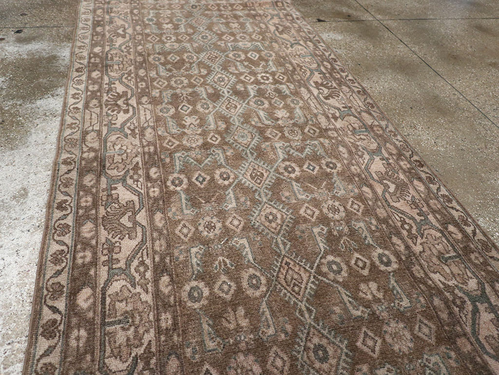Vintage Persian Malayer Runner, No.32063 - Gsblank