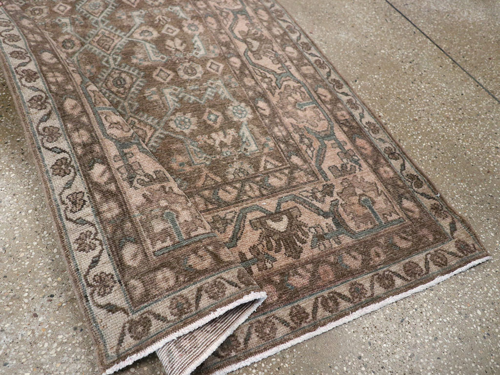Vintage Persian Malayer Runner, No.32063 - Gsblank