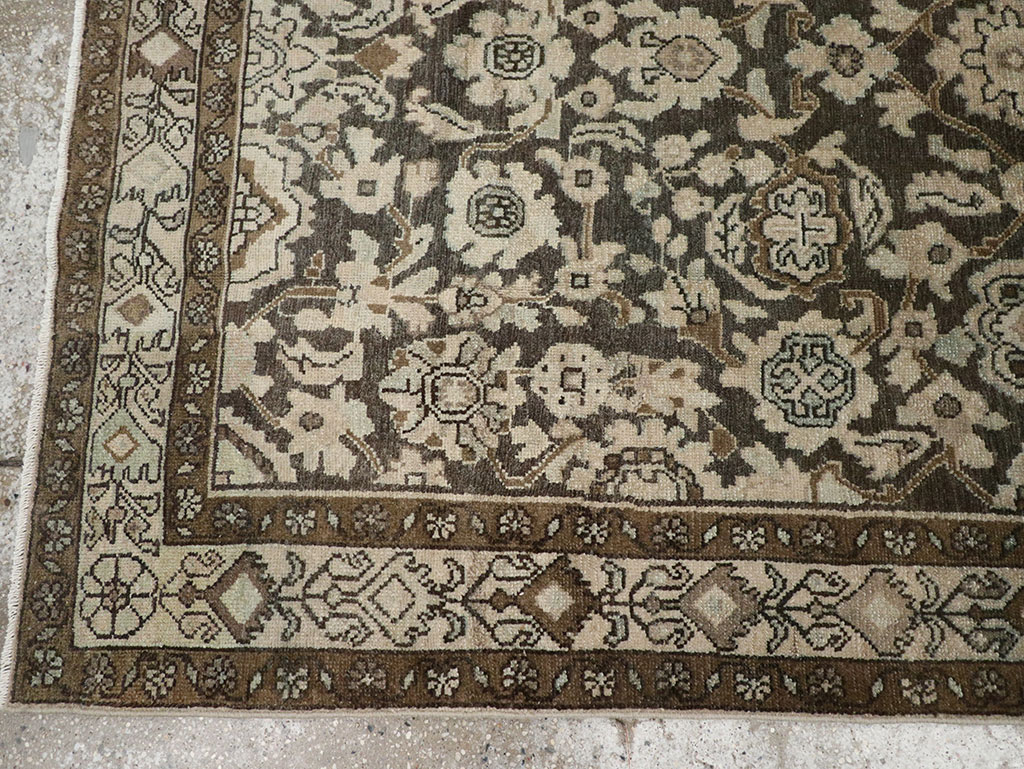 Vintage Persian Malayer Accent Rug, No.32069 - Gsblank