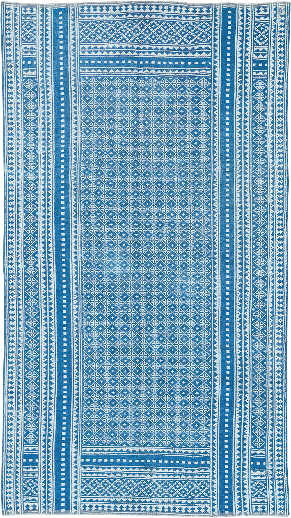 Vintage Persian Flatweave Kilim Accent Rug, No.32078 - Gsblank