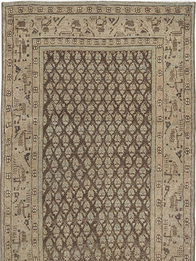 Antique Persian Mahal Runner, No.32079 - Gsblank