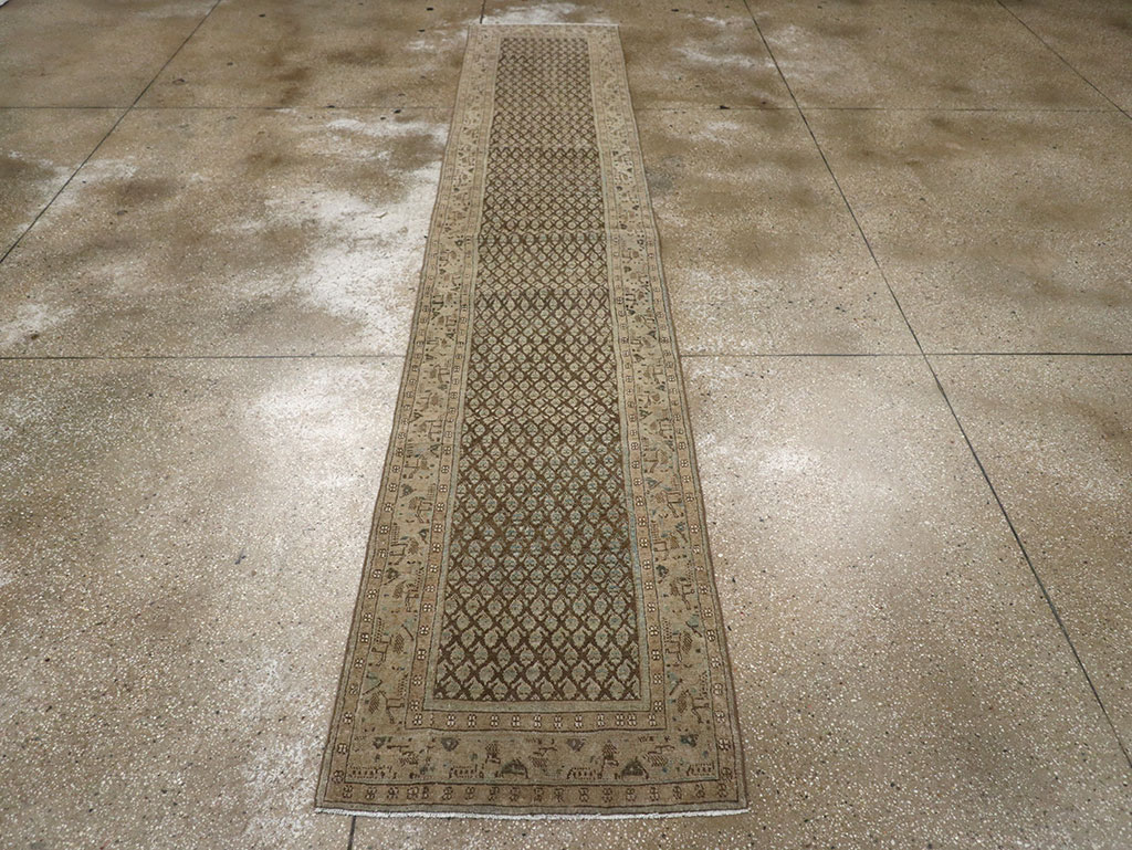 Antique Persian Mahal Runner, No.32079 - Gsblank