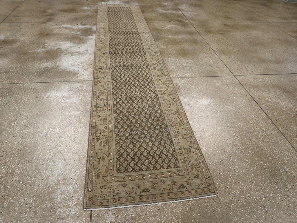 Antique Persian Mahal Runner, No.32079 - Gsblank